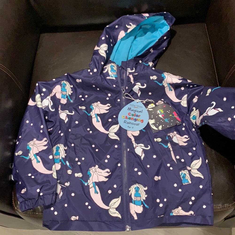 Holly and beau kids raincoat